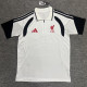 2026-27 LIV White Polo Short Sleeve (半拉链)