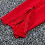 2026-27 Man Utd Red Windbreaker Suit (Hoodie)(风衣套装)