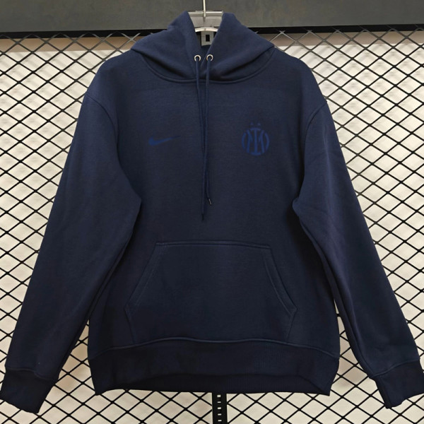 2026-27 INT Royal blue Hoody 宝蓝色(加绒)黑标