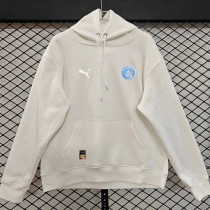 2026-27 Man City White Hoody 白色(加绒)蓝标