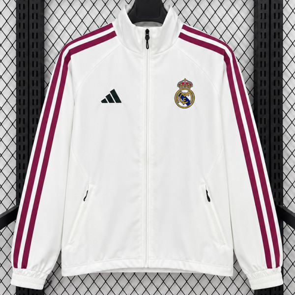 2026-27 RMA White Windbreaker