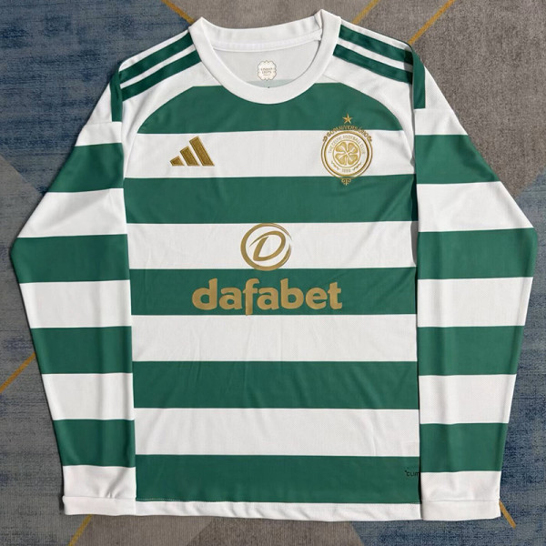 2026-27 Celtic Home Long Sleeve Soccer Jersey (长袖)