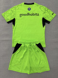 2026-27 PSV Green Goalkeeper Kids Soccer Jersey