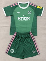 2026-27 Newcastle Green Goalkeeper Kids Soccer Jersey