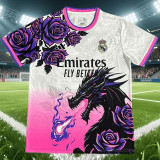 2026-27 RMA Special Edition Fans Training shirts (玫瑰与龙)