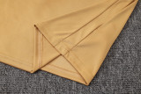 2026-27 BAR Mud Yellow Half Pull Tracksuit #B26097(半拉链)
