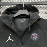 2026-27 PSG Jordan Black Outdoor Jackets #K8802冲锋衣