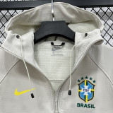 2026-27 Brazil Khaki Outdoor Jackets #K8807冲锋衣