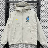 2026-27 Brazil Khaki Outdoor Jackets #K8807冲锋衣