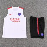 2026-27 PSG White Tank top and shorts suit
