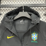2026-27 Brazil Black Outdoor Jackets #K8807冲锋衣