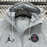 2026-27 PSG Jordan Light blue Outdoor Jackets #K8802冲锋衣