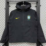 2026-27 Brazil Black Outdoor Jackets #K8807冲锋衣