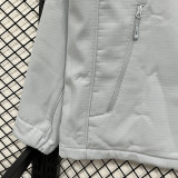 2026-27 Spain Light blue Outdoor Jackets #K8801冲锋衣