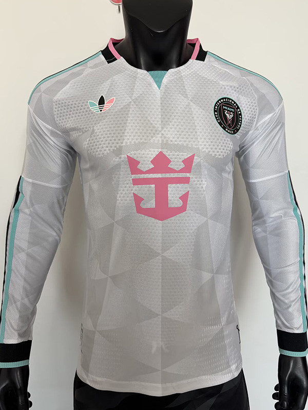 2026-27 Inter Miami Third Long Sleeve Player Version Soccer Jersey (长袖球员)
