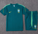 2026-27 Brazil Dark green Training Short Suit #J26082