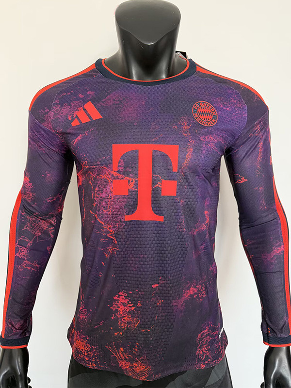 2026-27 Bayern Third Long Sleeve Player Version Soccer Jersey (长袖球员)