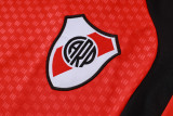 2026-27 River Plate Red Tank top and shorts suit #D26086