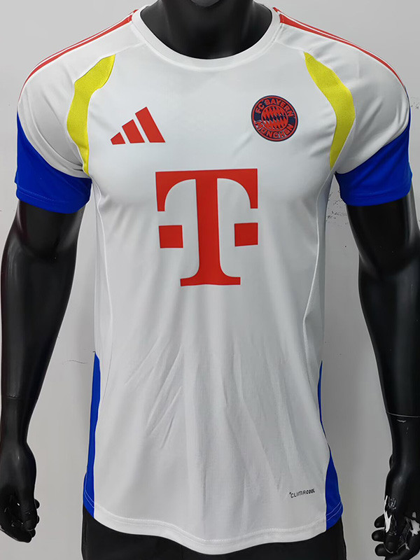 2026-27 Bayern White Blue ‌Player Version Training Shirts