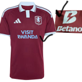 2026-27 Aston Villa Home Fans Soccer Jersey