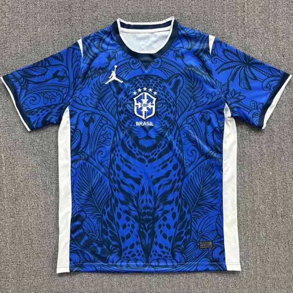 2026-27 Brazil Blue Special Edition Training shirts (蓝豹)
