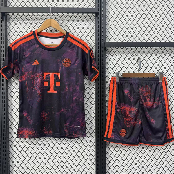 2026-27 Bayern Third Kids Soccer Jersey