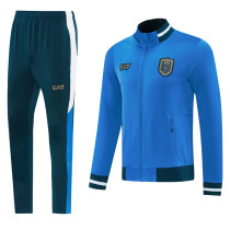 2026-27 Napoli Fancy blue Jacket Tracksuit #01