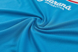 2026-27 Brazil Lake blue Tank top and shorts suit