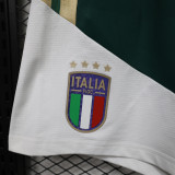 2026-27 Italy Green White Player Version Training Shorts Pants (球员短裤)