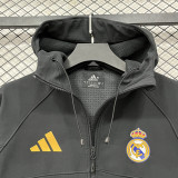 2026-27 RMA Black Outdoor Jackets #K8810冲锋衣