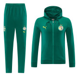 2026-27 Senegal Green Hoodie Jacket Tracksuit #01
