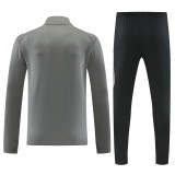 2026-27 Man City Grey Half Pull Tracksuit (半拉链)