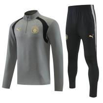 2026-27 Man City Grey Half Pull Tracksuit (半拉链)