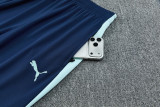 2026-27 Man City Light blue Half Pull Tracksuit (半拉链)