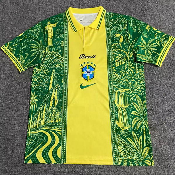 2026-27 Brazil Green Special Edition Polo Short Sleeve
