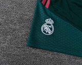 2026-27 RMA White green Tank top and shorts suit