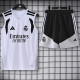 2026-27 RMA White grey Tank top and shorts suit