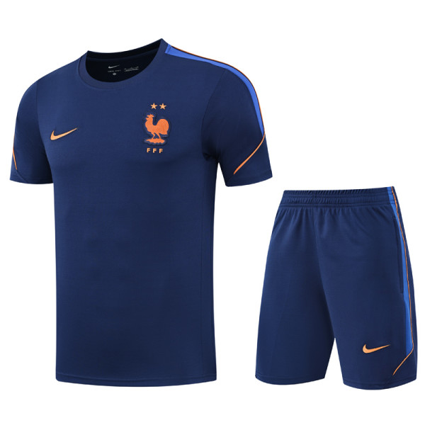2026-27 France Royal blue Training Short Suit
