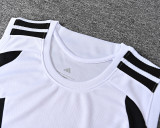 2026-27 RMA White grey Tank top and shorts suit