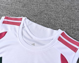 2026-27 RMA White green Tank top and shorts suit