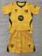 2026-27 BAR Yellow Goalkeeper Kids Soccer Jersey