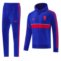 2026-27 Man Utd Fancy blue Hoodie Tracksuit (卫衣套装)