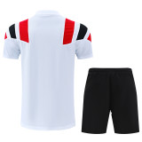 2026-27 Man Utd White Training Short Suit