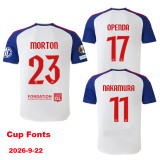 2026-27 Lyon Home Kids Soccer Jersey