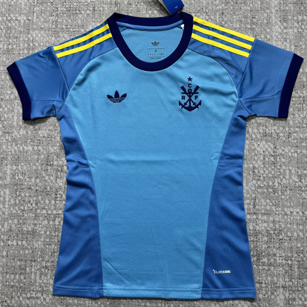 2026-27 Flamengo Blue Goalkeeper Women Soccer Jersey (女)