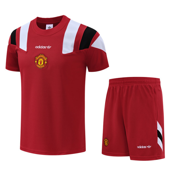 2026-27 Man Utd Red Training Short Suit
