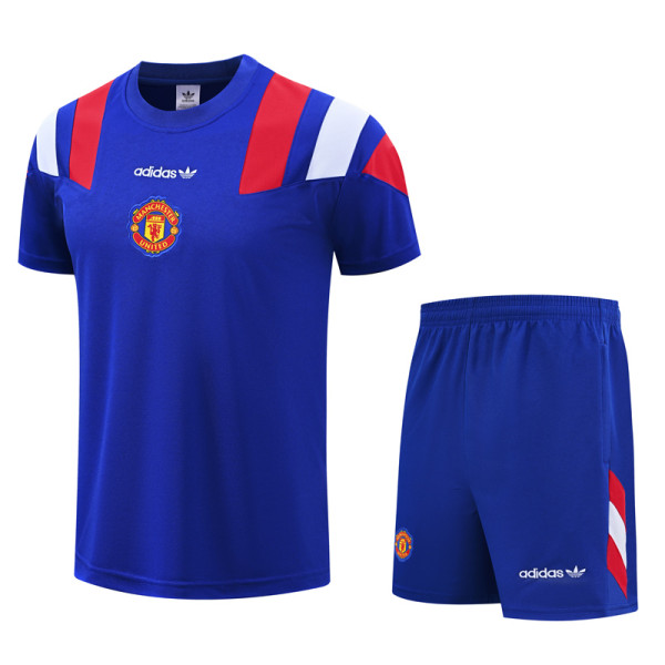 2026-27 Man Utd Blue Training Short Suit