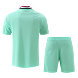 2026-27 RMA Green Retro Training Short Suit