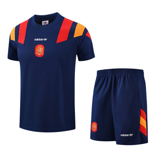 2026-27 Spain Royal blue Training Short Suit