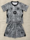2026-27 BAR Grey Goalkeeper Kids Soccer Jersey